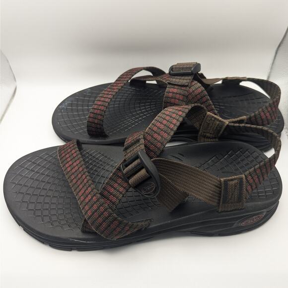 Chaco Z/Volv Brown Men's Outdoor Strap Buckle Sandals Size 12 - Picture 6 of 11